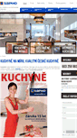 Mobile Screenshot of kuchyne-kuchynske-diz.cz